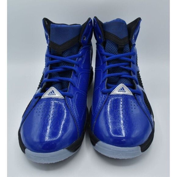 Adidas Mens Sz 11 AdiZero Rose 1.5 Restomod Royal Blue Black Basketball Sneakers main image 9